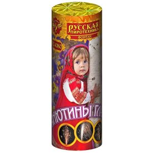 Фейерверк фонтан Анютины глазки